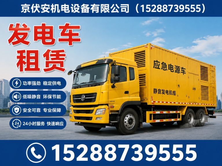 屯昌应急发电机出租展示图